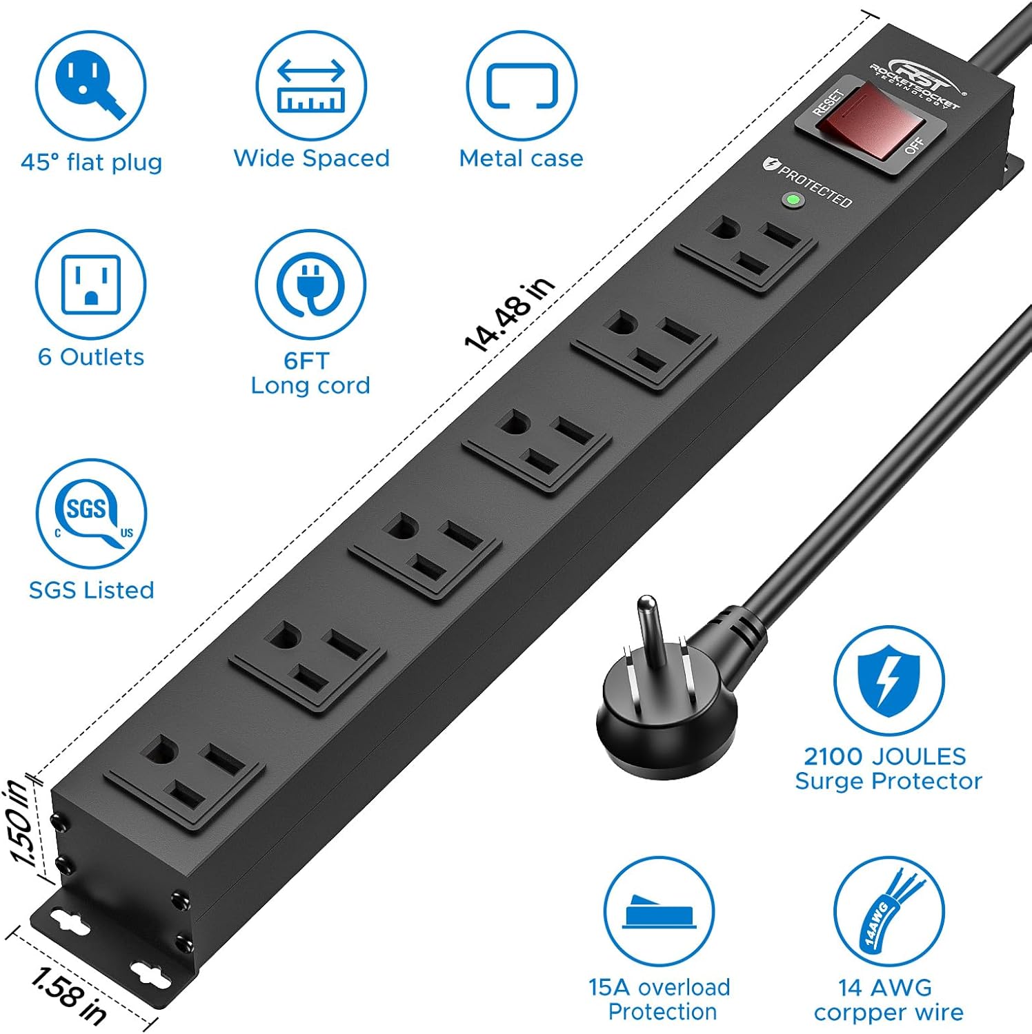 Surge Protector Power Strip